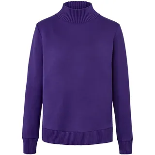 Tchibo - Sweatshirt mit Stehkragen - Damen - Gr. S - lila