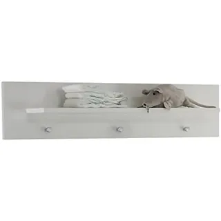 trendteam Wandboard 75 x 20 x 15 cm Weiß