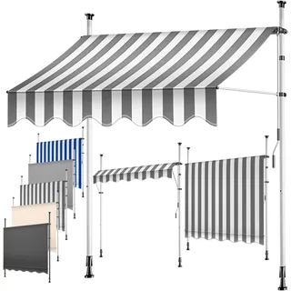 Kesser Klemmmarkise 180 cm weiß