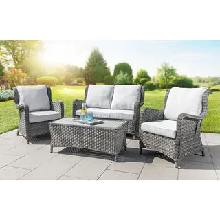 prestige home living outdoor Boca Set 11-tlg. Grau