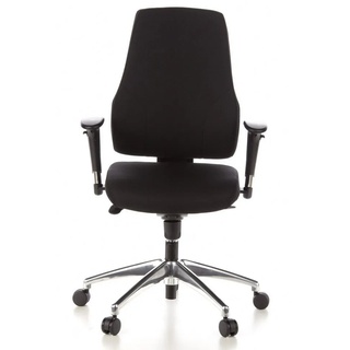 hjh OFFICE Drehstuhl Profi Bürostuhl PRO-TEC 200 Stoff (1 St), Schreibtischstuhl ergonomisch schwarz