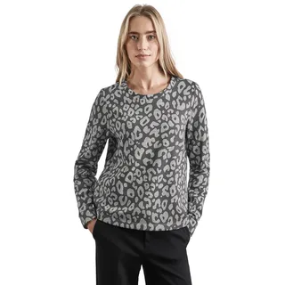 Street One Damen A303053 QR Crewneck Sweat w. AOP - 40