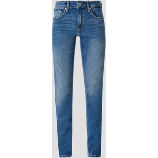 QS - Jeans Catie / Slim Fit / Mid Rise / Slim Leg, Damen, blau, 34/30