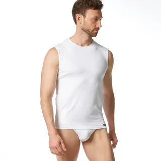 Bruno Banani Check Line 2 0 Tanktop Weiß Polyamid XX-Large Herren