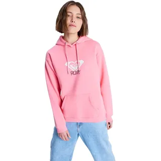 Roxy Surf Stoked Brushed Art Hoodie Plumeria M