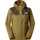 Rain Damen Kapuzenjacke braun grün XL