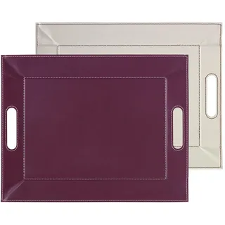 Freeform Wendetablett, 45x35cm, pflaume/elfenbein