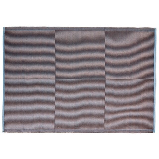 HAY - Tapis Teppich, 140 x 200 cm, kastanie / blau