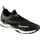Hallen-Sport-Schuhe in schwarz/weiß/gold schwarz/weiß/gold