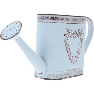 SEWOART Vintage Vase aus Eisen im Gießkannenmodell Rustikale Blumenvase für Zuhause und Balkon Dekorativ im Landhausstil