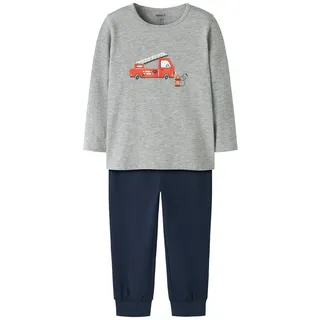 NAME IT Pyjama Set in Grey Melange | 98/104