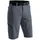 Kurze Herren Wanderhose Graphitgrau 52