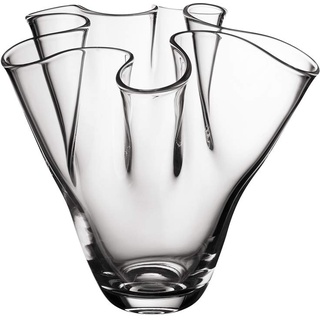 Villeroy & Boch - SigNature Blossom Vase No 3, Kristallvase für Blumen, ideal für Tulpen oder einzelne Blüten, als Deko geeignet, standfest, Transparent, 31,5 cm