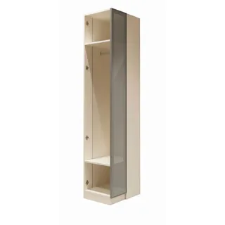 1-turiger Kleiderschrank Beige Moderner Stil Universell Funktional