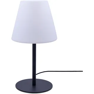 Tischleuchte PACO HOME "JEN" Lampen Gr. Ø 27,5 cm Höhe: 53 cm, grau Tischlampen In- & Outdoor Außenlampe E27 Modern Wohnzimmer Wasserfest IP44