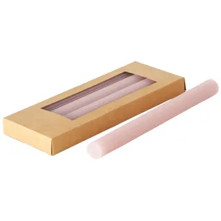 Boltze Stabkerze Classic 25 cm hellrosa