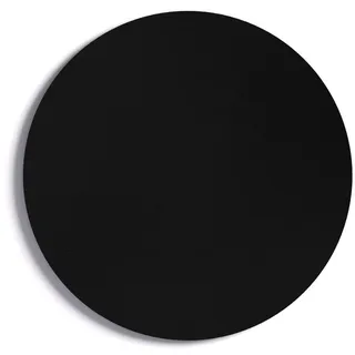 ALLboards Runde Magnettafel 80 cm Schwarz