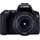 schwarz + EF-S 18-55 mm F4,0-5,6 IS STM