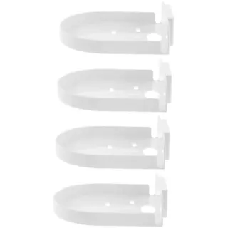 Toyvian 4stücke Klebe-wandregal für Sicherheitskameras Kleine Wandregale aus Kunststoff Selbstklebende Halterung für Kameras Monitore und Elektronische Sicherheitstechnik Einfach zu Montie