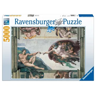 Ravensburger Michelangelo Die Erschaffung des Adam, 5000 Teile Puzzle 17408