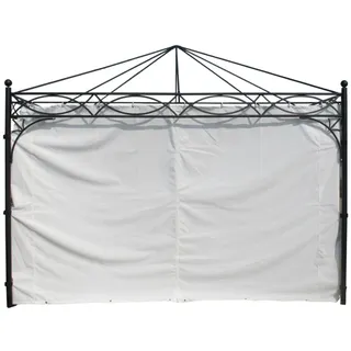 Trendline Seitenteile für Pavillon Korsika 4 Stück Weiß