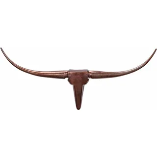 KADIMA DESIGN Geweih Bull Aluminium 100x6 cm