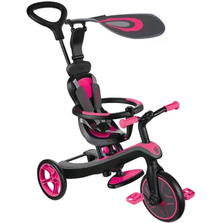 GLOBBER Explorer Trike 4in1 fuchsia pink