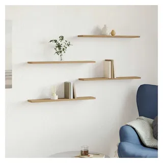 vidaXL Wandregale 60 x 20 x 1,5 cm Braun