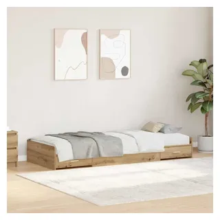 vidaXL Artisan-Eiche 80 x 200 cm Braun