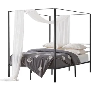 Vevor Himmelbett 160 x 200 cm Schwarz