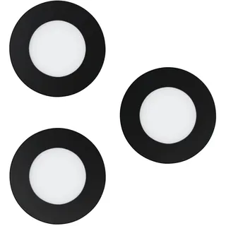 EGLO Fueva-Z 3er Set Schwarz CCT/RGB