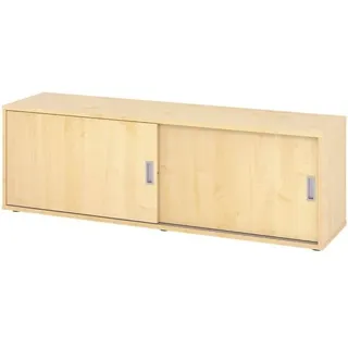 HAMMERBACHER Sideboard »Alicante« mit Schiebetüren Ahorn/Ahorn, 160x52x40 cm