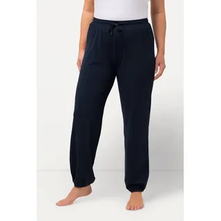 Ulla Popken Jogginghose gerade Blau 50/52