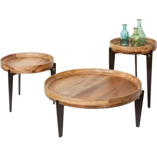 SIT Möbel T-TRAY TABLE SMALL Orange Mangoholz 46 x 42 cm