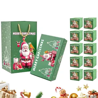 Weihnachts Knallbox - Pop Weihnachtsgeldgeschenkbox - Festlicher Behälter Für Kindergeburtstage Erwachsene Feste Männer Frauen