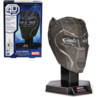 Black Panther - Marvel Puzzle - 4D Build - Black Panther - schwarz  - Lizenzierter Fanartikel