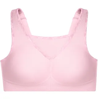 GLAMORISE Sport-Bustier mit bestem Halt - Perfekt Pink Unterwäsche Damen