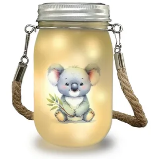 speecheese Dekolicht sitzender Koala Solarlicht