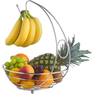 St@llion Fruit Bowl Holder with Banana Hanger Hook