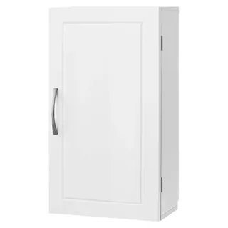 VASAGLE Hängeschrank mit verstellbaren Einlegeböden, Badezimmerschrank für Wandmontage, platzsparend,