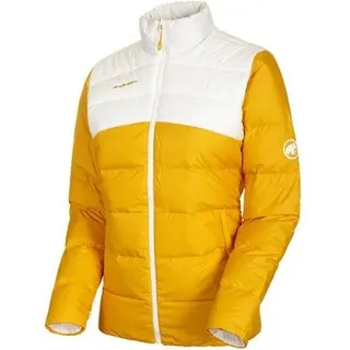 MAMMUT Damen Daunenjacke "Whitehorn" zum Wenden, Größe XL in Gelb golden-bright white