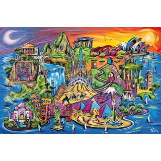 Ravensburger Puzzle Schätze der Welt Puzzleteile
