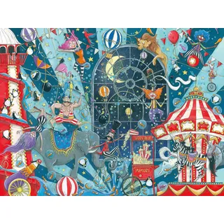 Ravensburger Erwachsenenpuzzle 1500 Teile - Willkommen beim Zirkus