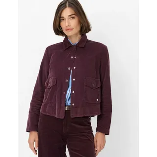 Brax Damen Cordhose Style VEGA blackberry violet, dunkles lila, Gr. 40