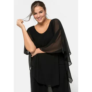 sheego Tunika in schwarz | Gr.: 50
