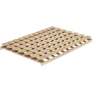 Erst-Holz Metallfreier Rost 140x200 cm mit Tellersystem aus Zirbenholz 70.98-14