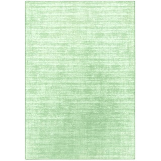 como Kurzflorteppich  Flat Beauty Uni , grün , Synthetische Fasern , Maße (cm): B: 160 H: 0,3