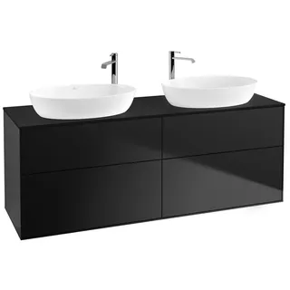 Villeroy & Boch Waschtischunterschrank 160 x 60,3 cm Black Matt Lacquer