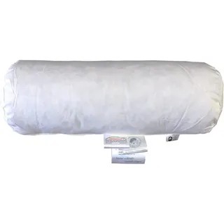 Betten Hofmann Relax Rolle Nackenstütze Nackenrolle Nackenkissen, Federrolle, 30% Daunenanteil, Naturprodukt, waschbar