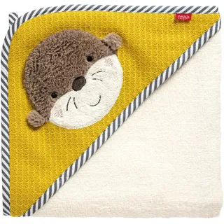 Fehn Kapuzenbadetuch Otter